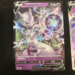 Pokemon Mew V, Vmax And Mewtwo V X2 Bundle. 4 Cards In Total. - Image 5
