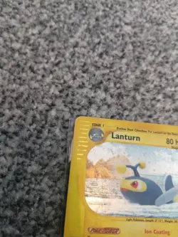 Pokemon TCG Lanturn H15/H32 Holographic Aquapolis Rare Card WOTC Yuka Morii - Image 3