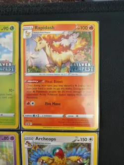 Sword & Shield Silver Tempest Staff Promos - Complete Set Of 4 Pokemon TCG promo - Image 3