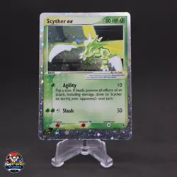 Scyther ex Ultra Rare Ruby and Sapphire 102/109 MP Pokemon - Image 1