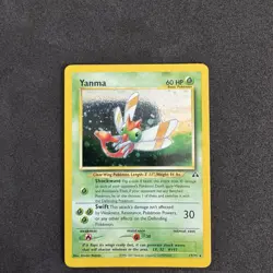 Pokemon Yanma 17/75 Neo Discovery Holo NM - Image 1