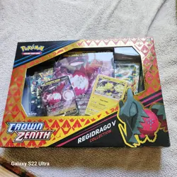 Pokemon Crown Zenith Regidrago V Collection Box Sealed 820650851834 - Image 1
