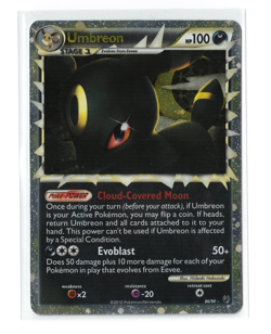 Umbreon Prime 86/90 Ultra Rare Holo HGSS Pokemon Undaunted LP/MP+ - Image 1