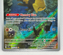 Pokemon Temporal Forces - Relicanth 173/162 - Illustration Rare - NM/M Condition - Image 3