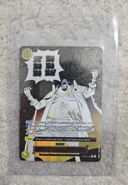 Zehahahahaha! (Alternate Art) OP16-116 One Piece Card Game The Time of Battle - Image 1