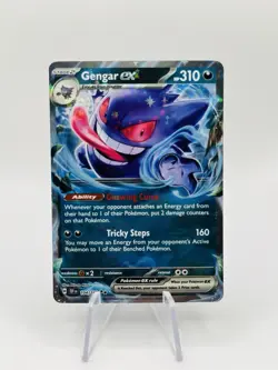 Gengar ex 104/162 Temporal Forces Double Rare Pokemon TCG - Image 1