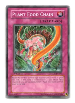 Plant Food Chain - CSOC-EN076 1st Edition - YuGiOh-LP - Image 1