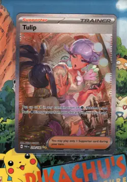 Pokemon TCG Tulip 259/182 Special Illustration Rare Paradox Rift NM/M - Image 1