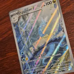 Pokemon TCG Dragonair Scarlet & Violet 151 Rare Holo Card 181/165 NM Condition - Image 3