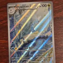 Pokemon TCG Dragonair Scarlet & Violet 151 Rare Holo Card 181/165 NM Condition - Image 4