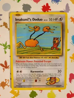 Imakuni's Doduo 112/108 NM Secret Rare XY Evolutions Pokemon TCG - Image 1