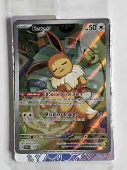 Eevee SVP 173 Black Star Promo from Prismatic Evolutions ETB Pokemon TCG Sealed! - Image 1