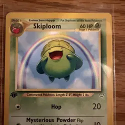 SKIPLOOM 52/64 Neo Revelation 1st EDITION Pokemon TCG WotC NM - Image 3