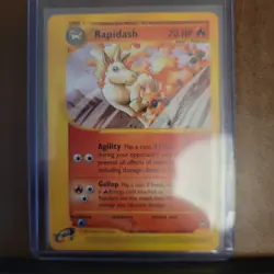 POKEMON TCG RAPIDASH 31/147 NON HOLO RARE EXCELLENT AQUAPOLIS - Image 3