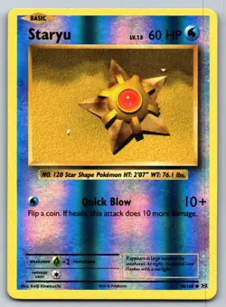 Staryu 30/108 Common Evolutions Pokemon Reverse Holo Near Mint - Image 1