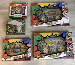 Factory Sealed Lot of 5 Pokemon TCG Ascended Heroes Deluxe Pin Premium C G1N - Image 1