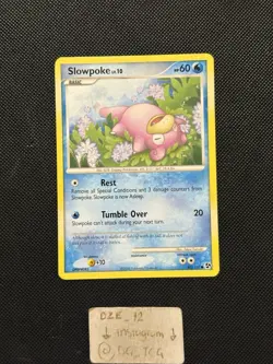 Pokemon Great Encounters - Slowpoke LV.10 - Non Holo Common - 82/106 - NM/LP - Image 1