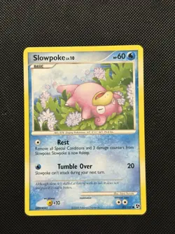 Pokemon Great Encounters - Slowpoke LV.10 - Non Holo Common - 82/106 - NM/LP - Image 2