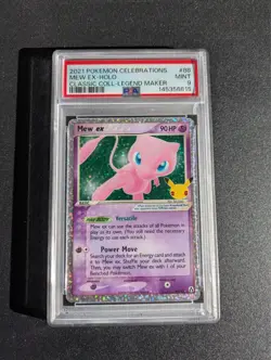 Pokemon Mew EX 88/92 - Celebrations Classic Collection PSA 9 Mint - Image 1