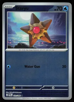 Staryu 020/088 Common Perfect Order Pokemon Reverse Holo Near Mint - Image 1