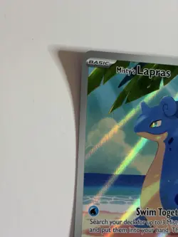 Misty's Lapras 194/182 SV10 Destined Rivals Illustration Rare Pokemon TCG ENG - Image 2