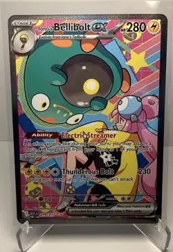 Pokemon Iono's Bellibolt ex 279/217 Ascended Heros Special Illustration Rare - Image 1