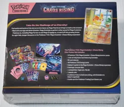 Brand New Sealed Pokemon TCG Chaos Rising ETB and Booster Bundle - Image 2