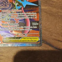 Pokemon TCG Mega Greninja EX 100/086 Chaos Rising Full Art Ultra Rare NM/Better - Image 3
