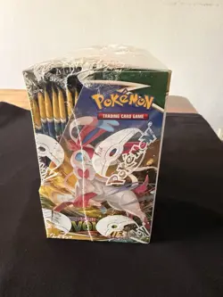 Pokemon TCG Sword & Shield Evolving Skies Booster Box English - w/acrylic case - Image 2