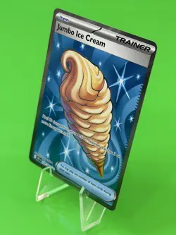 Pokemon Jumbo Ice Cream Mega Evolution Chaos Rising UR Full Art 109/086 NM!!! - Image 3