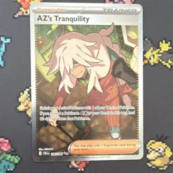 Pokemon TCG AZ's Tranquility Ultra Rare Full Art Holo EN 106/086 Chaos Rising - Image 1