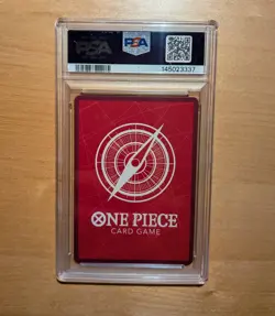 2024 One Piece Alternate Art OP-06 PSA 10 Uta Leader Red/Purple FILM #OP06-001 - Image 2