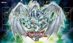 Yu-Gi-Oh! Playmat Stardust Dragon CCG TCG Mat Trading Card Game Mat - Image 1