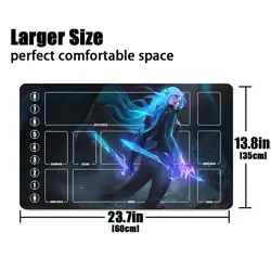 Katarina Riftbound League of Legends Playmat+Bag Trading Card Game Mat Mousepad - Image 2