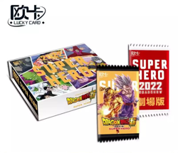 Dragon Ball SUPER HERO Premium Trading Cards Game Booster Box CCG TCG 12 Packs - Image 1