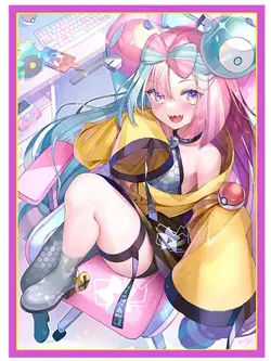 100 sheets Pokemon Japan Iono Pokemon Card Sleeves Comiket TCG New - Image 3