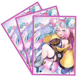 100 sheets Pokemon Japan Iono Pokemon Card Sleeves Comiket TCG New - Image 4