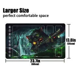 Teemo Riftbound Playmat League of Legends Playmat+Bag Trading Card Game Mat 14 - Image 2