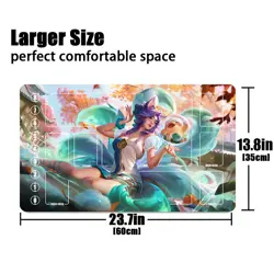 Ahri Riftbound League of Legends Playmat+Bag Trading Card Game Mat Mousepad 15 - Image 2