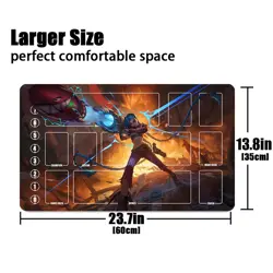 JinX Riftbound League of Legends Playmat+Bag Trading Card Game Mat Mousepad 24 - Image 2