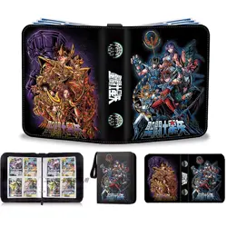 Saint Seiya Card Book Holder Binder Album Trading Collection 400 Card Case - Image 5