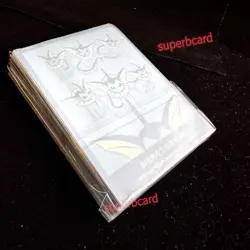 Pokemon Chinese Vaporeon Card Sleeve set (64 Pieces) Sealed From 2024 Eevee Box - Image 4
