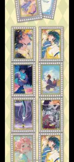 Hayao Miyazaki Collectible Cards CCG Anime Studio Ghibli 13 Packs Box Taoyou - Image 3