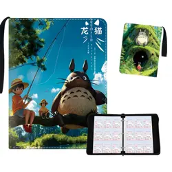 Hayao Miyazaki Totoro Card Book Holder Binder Collection Trading 400 Card Case - Image 2