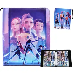 K-pop Demons Card Book Holder Binder Collection Album Trading 400 Card Case - Image 1