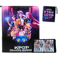 K-pop Demons Card Book Holder Binder Collection Album Trading 400 Card Case - Image 2