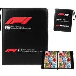 Topps TurboAttax F1 Card Book Binder Holder Collection Album 400 Card Case - Image 1