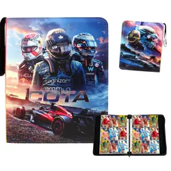 Topps TurboAttax F1 Card Book Binder Holder Collection Album 400 Card Case - Image 4