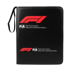 Topps TurboAttax F1 Card Book Binder Holder Collection Album 400 Card Case - Image 5