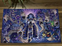 YuGiOh Duel Playmat Shaddoll Deck CCG TCG Mat Trading Card Game Mat Pad With Bag - Image 1